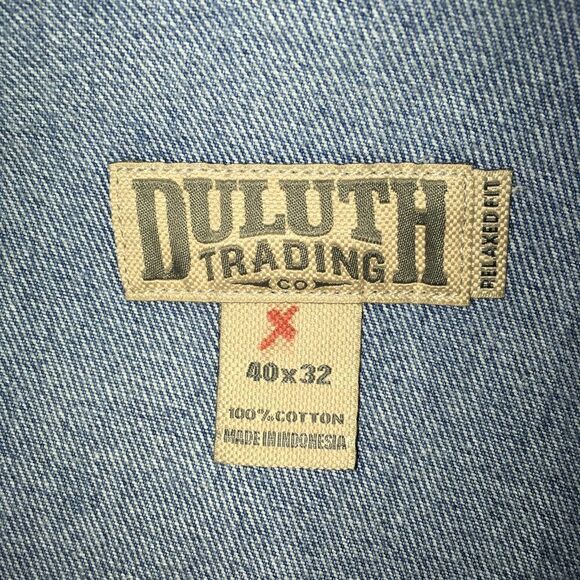 Duluth Trading Company relaxed 40x32 light wash jeans - Picture 4 of 5